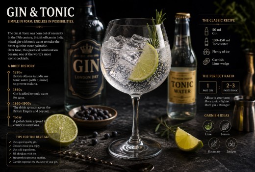 Gin & Tonic: історія коктейлю та правильні пропорції