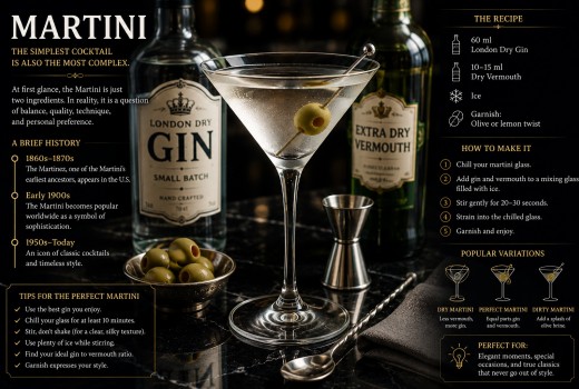 Martini: чому один із найпростіших коктейлів такий складний?