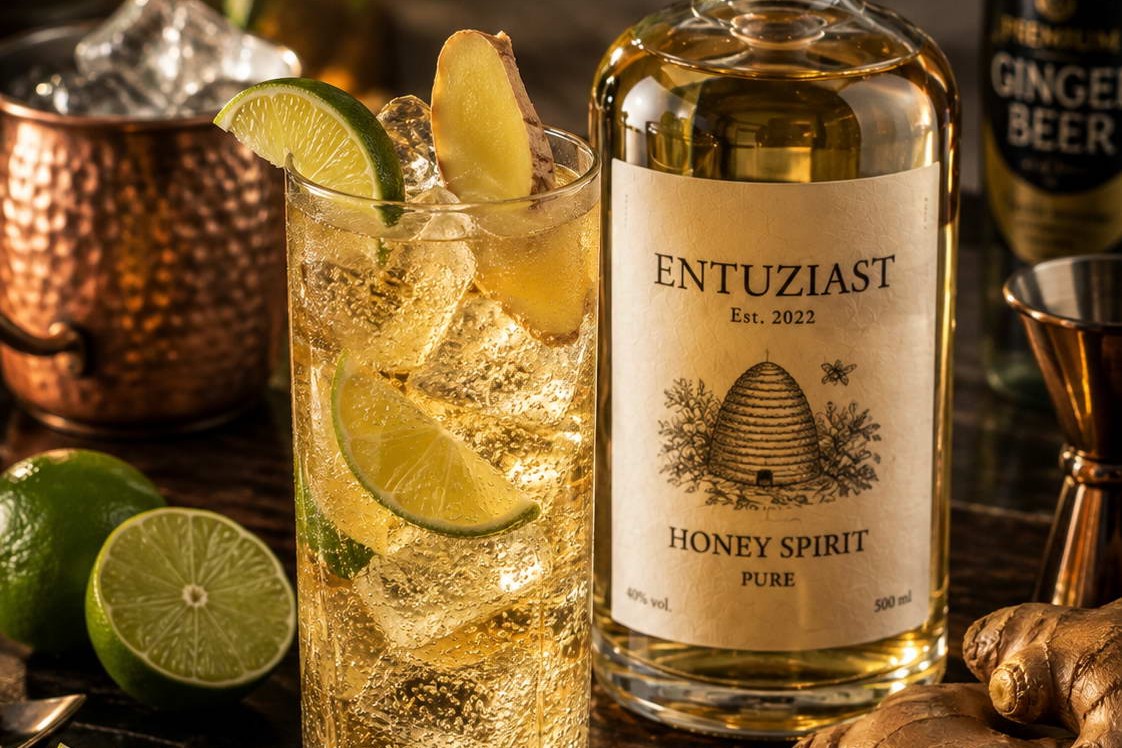Honey Ginger Buck — Honey Spirit, імбир і лайм