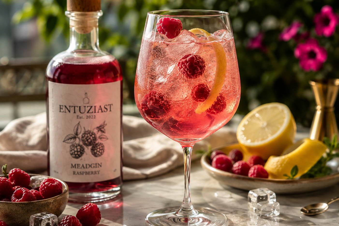 Raspberry MeadGIN Spritz — ягідний літній аперитив