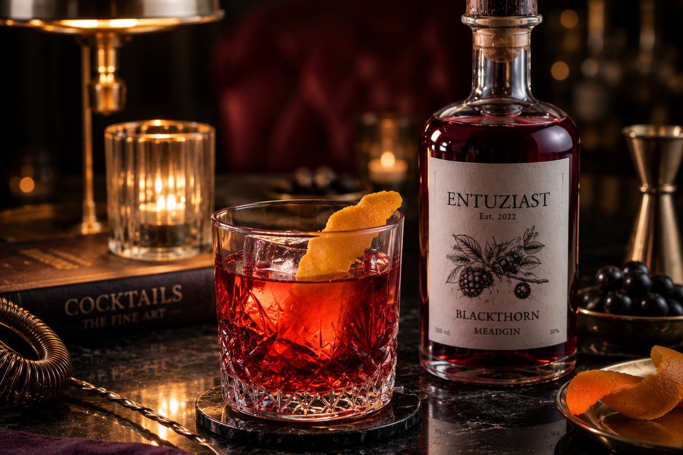 Sloe MeadGIN Negroni — ягідна інтерпретація класичного Negroni