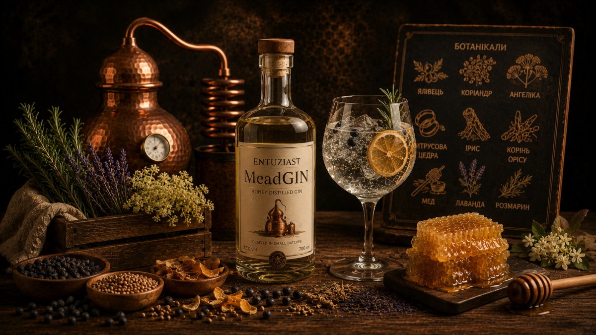 MeadGIN: коли медовий дистилят зустрічається з джином