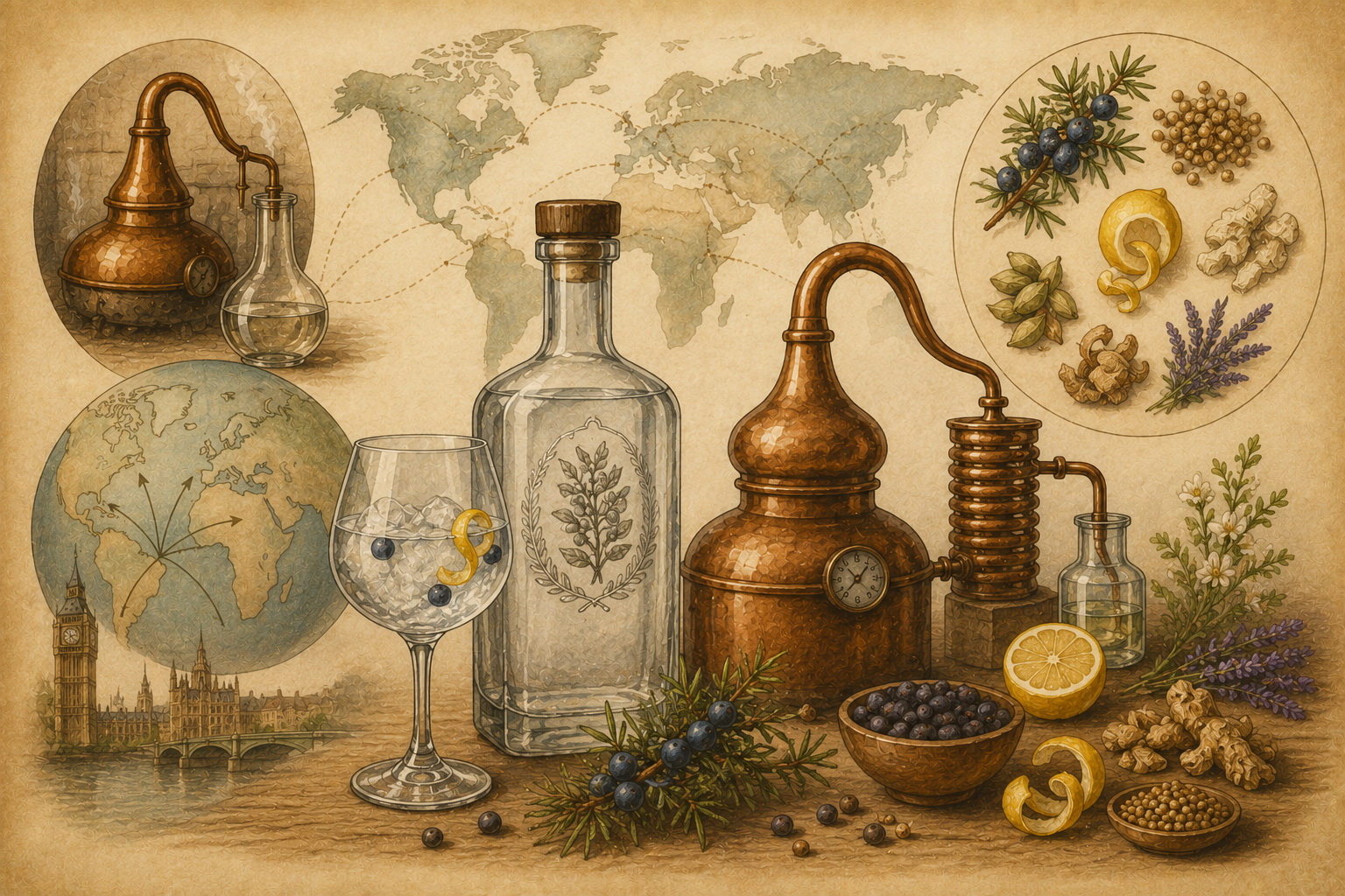 Що таке London Dry Gin?